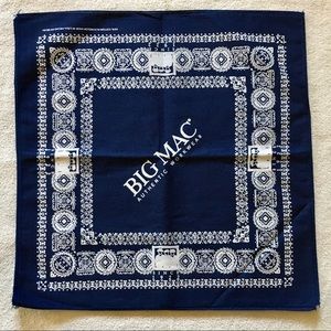 BigMac Authentic Workwear Blue Bandanna Vintage x6